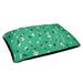 Tucker Murphy Pet™ Byrge Snake Scales Dog Bed Pillow Polyester/Metal in Green/Yellow | 7 H x 50 W x 40 D in | Wayfair