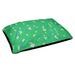 Tucker Murphy Pet™ Byrge Snake Scales Dog Bed Pillow Metal in Green/Blue | 7 H x 50 W x 40 D in | Wayfair 20C16E8E69E84D39A00C6B6957C8FCC0