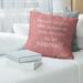 East Urban Home Stay Hungry Quote Linen Pillow Cover Linen in Red/White | 16 H x 16 W x 0.5 D in | Wayfair 303CA021F15B4249894C058A8DCEB608