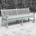 Joss & Main Outdoor Sunbrella Cushion, Polyester in Gray/Blue/Brown | 3 H x 42.75 W in | Wayfair 063606EC6FB84A4885A8C2516D5C25C0