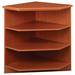 Stevens ID Systems Library 40" H x 30" W Outside Corner Shelving Unit Wood in Brown | 40 H x 30 W in | Wayfair 88050 Z40-027