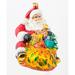 The Holiday Aisle® Gift Galore Snowman Hanging Figurine Ornament Glass in Gray/Yellow | 7 H x 5.5 W x 3.5 D in | Wayfair