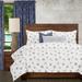 Ernest Hemingway Ships Wheel Nautical Embroidered Duvet Cover & Insert Set /Polyfill/Microfiber in White | Wayfair SHWH-XDUQN6