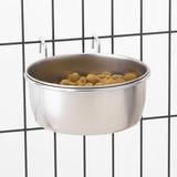 Tucker Murphy Pet™ Rosser Hanging Pet Bowl, Stainless Steel | 2 H x 4 W x 4 D in | Wayfair CCEC68650778498CB864C04BAE27C391