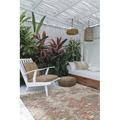 Gray 96 x 0.25 in Area Rug - Williston Forge Fynn Abstract Indoor/Outdoor Area Rug Polyester | 96 W x 0.25 D in | Wayfair