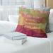 East Urban Home Faux Gemstone Try To Be A Rainbow Quote Pillow Cover Polyester | 20 H x 20 W x 0.5 D in | Wayfair DE741EAD694D4CEAA1C469534045AC56