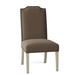 Fairfield Chair Lucy Dining Chair Upholstered/Fabric in Brown | 40 H x 21.5 W x 25.5 D in | Wayfair 8817-05_8789 90_Tobacco_1009Nickel