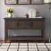 Mellon 54" Wide 2 Drawer Sideboard Wood in Brown Laurel Foundry Modern Farmhouse® | 32 H x 54 W x 18 D in | Wayfair