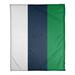 East Urban Home South Bend Fleece Blanket Metal in Green/Gray | 30 W in | Wayfair 634CC1EA6B9843BAA58834C6625D09A4