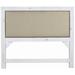 Birch Lane™ Wolferstorn Panel Headboard Upholstered/Polyester in White | 54 H x 58 W x 4 D in | Wayfair 254CBFE4C92940CCB59A0756F1B4F1B8