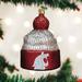 Old World Christmas Wisconsin Beanie Hanging Figurine Ornament Glass | 4.5 H x 3 W x 3 D in | Wayfair 62014