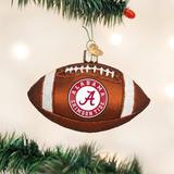 Old World Christmas Tennessee Football Hanging Figurine Ornament Glass in Black | 7 H x 7 W x 3.5 D in | Wayfair 60100