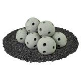 Fire Pit Essentials Hollow Ceramic 8 Piece Fire Ball Set | 5 H x 5 W x 5 D in | Wayfair 01-0607