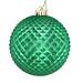 Etta Avenue™ Durian Glitter Ball Ornament Plastic in Green | 2.75 H x 2.75 W x 2.75 D in | Wayfair 99EFC588DAEE48D49F6F47006ED35EC9