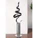 Ebern Designs Nadir Garden Art Metal in Black | 60 H x 17 W x 14 D in | Wayfair F6ED1E5EB0FF4AAFADDCCCB3A9BBADEF