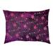 Tucker Murphy Pet™ Byrge Planets Stars Designer Pillow Fleece, Polyester in Red/Brown | 14 H x 32.5 W x 42.5 D in | Wayfair