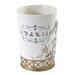 Ophelia & Co. Uriarte Tumbler Resin in White | 4.52 H x 3.15 W x 3.15 D in | Wayfair C35BC217AE554D7489A1C2A57CBA309F