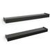 Ballucci Array 24" W x 4" D Floating Shelves for Wall Wood in Black | 1.75 H x 24 W x 4 D in | Wayfair 00076