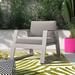 Etta Avenue™ Harriet Patio Chair w/ Cushions, Polyester | 33 H x 32 W x 33 D in | Wayfair 696C5769BCCE4E35928A54840897E561