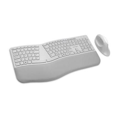 Kensington Pro Fit Ergo Wireless Keyboard and Mouse (Gray) K75407US