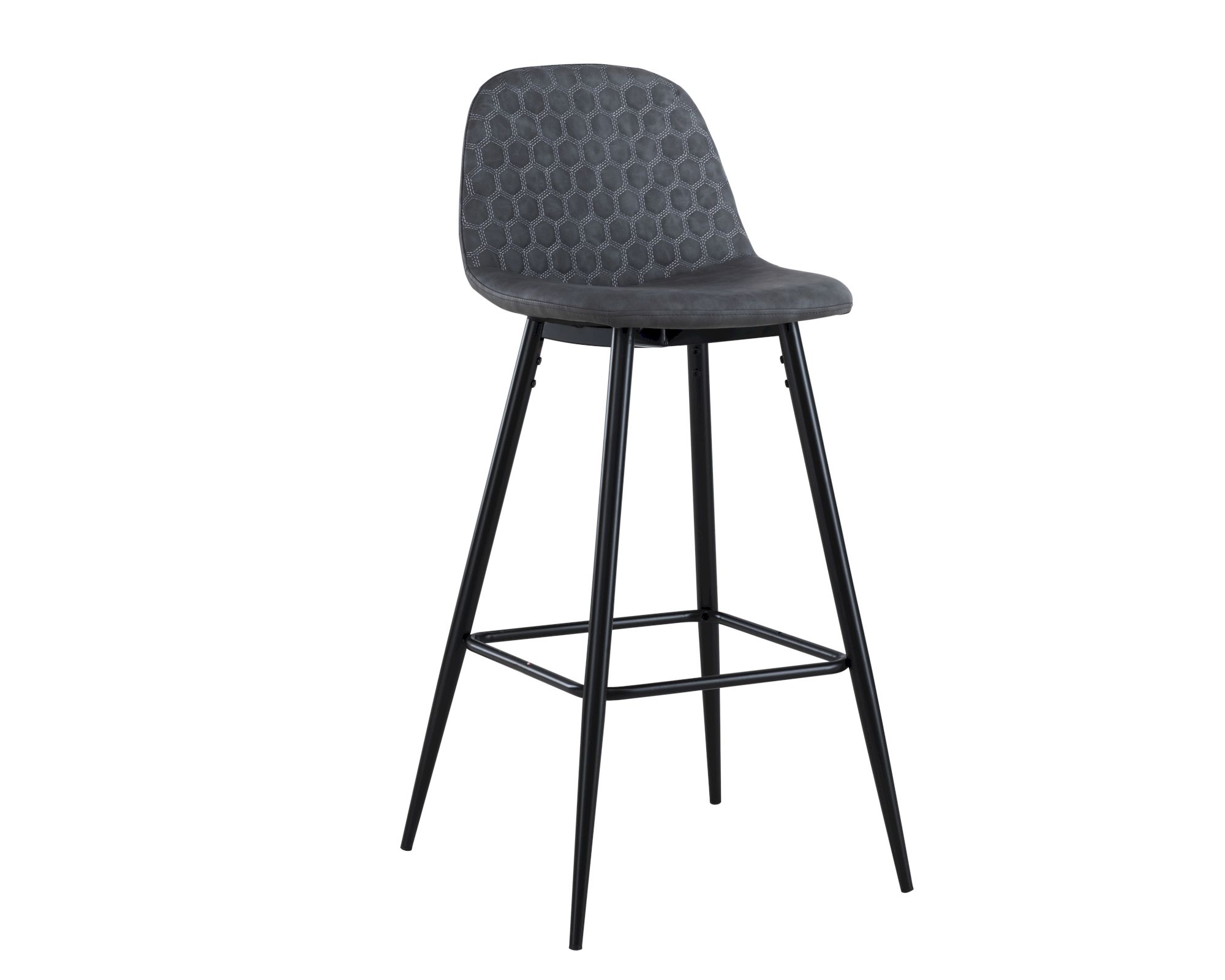 designline »Drink« Design-Barstuhl grau