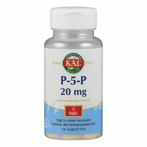 P-5-P 20 mg Pyridoxal-5-Phosphat Tabletten 50 St