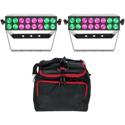 Stairville xBrick HEX 16x8W 2in1 Bundle