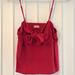 Brandy Melville Tops | Brandy Melville Cherry Bow Tie Spaghetti Strap | Color: Red | Size: 0j