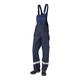 JAK Workwear 12-12003-046-080-82 Modell 12003 EN ISO 1149-5 Antiflame Latzhose, Marine/Königsblau, EU 46/80 Größe, 82cm Schrittlänge