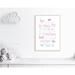 Casa Fine Arts Juvenile Girls Play Room Rules Framed Art Paper in White | 35.5 H x 25.5 W x 1.18 D in | Wayfair 19031-01