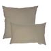 Brayden Studio® Hinchinbrook Sunbrella Indoor/Outdoor 2 Piece Pillow Set Polyester/Polyfill/Sunbrella® in Brown | 20 H x 20 W x 5 D in | Wayfair