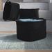 Dotted Line™ 3 Piece Fabric Basket Set Fabric in Black | 9.5 H x 13 W x 18.5 D in | Wayfair 418C9B8987E1464C8A6CF829BDA685AE