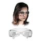 Reis GOG-ICE Schutzbrillen, Transparent, Uni Größe, 10 Stück