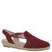 David Tate Zena - Womens 8.5 Red Slip On W2