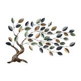 Regal Art & Gift Metallic Tree of Life Wall Décor Metal in Brown/Gray/Green | 31 H x 38 W x 1.75 D in | Wayfair 12761