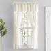 Rosalind Wheeler Alverson Simplicity 40" Window Valance 100% Cotton in White | 13 H x 40 W x 1 D in | Wayfair CE063340567D4D01994677B46A193916