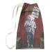 East Urban Home Banksy Graffiti Love Is the Answer Laundry Bag Fabric in White | Large (36" H x 28" W x 1" D) | Wayfair