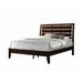 Charlton Home® Grimkil Standard Bed Wood in White/Black | 50.5 H x 58 W x 81.5 D in | Wayfair DDB73C8E909242F595BF5CB8335F5089