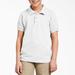 Dickies Kids' Piqué Short Sleeve Polo, 4-20 - White Size L (KS4552)