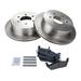 2006-2008 Lincoln Mark LT Rear Brake Pad and Rotor Kit - TRQ