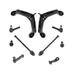 2003-2007 Hummer H2 Front Control Arm Ball Joint Tie Rod End Kit - TRQ
