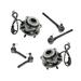 1999-2001 Oldsmobile Bravada Front Wheel Hub Assembly and Tie Rod End Kit - TRQ