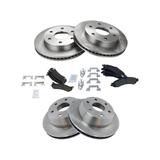 2000-2001, 2003-2006 GMC Yukon XL 1500 Front and Rear Brake Pad and Rotor Kit - TRQ BKA11356