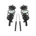 2005-2010 Volkswagen Jetta Front and Rear Shock Strut and Coil Spring Kit - TRQ SKA85056