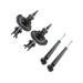 2006-2011 Hyundai Accent Front and Rear Suspension Strut and Shock Absorber Assembly Kit - TRQ SKA61028