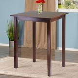 Gracie Oaks Landyon 3 - Piece Counter Height Beech Solid Wood Dining Set Wood in Brown/Red | 38.98 H in | Wayfair 43180A658DA149F9823E764DF67B038C