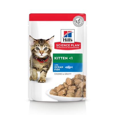 24x85g Seefisch Hill's Science Plan Kitten Katzenfutter nass