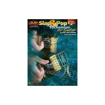 Slap & Pop Technique for Guitar (Mixed media product - Musicians Inst Pr)