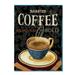 Charlton Home® Today's Coffee IV by Lisa Audit - Advertisements on Print Canvas Canvas | 19 H x 14 W x 2 D in | Wayfair