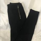 Zara Pants & Jumpsuits | Black Zara High Waisted Leggings | Color: Black | Size: Xs